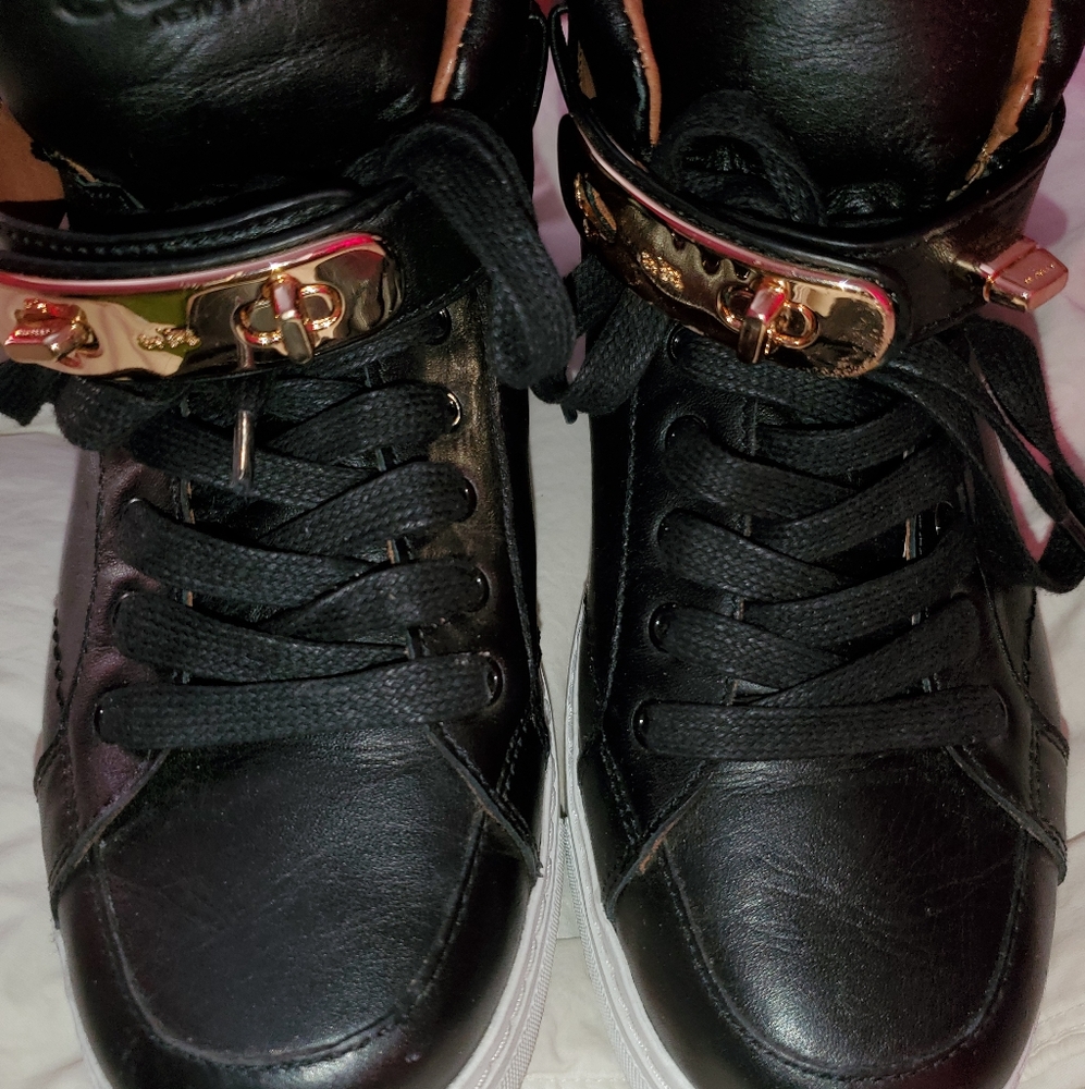 Authentic Black Coach Sneakers